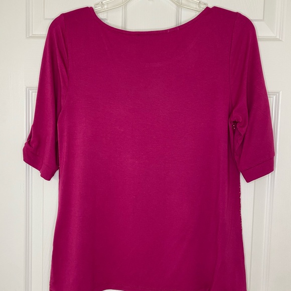 The Limited Pink T-shirt Blouse - Picture 4 of 9